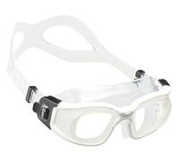 Cressi CRG1B|#Cressi Unisex Adult Galileo Goggles Swimming Goggles With Tempered Glass Lenses - Transparent/White, UNI
