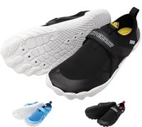 CRESSI Geko Shoes Black/White 39 Chaussure de Plage Idéale pour Une Expérience Aquatique Immersive en Connexion Directe avec Les Fonds Marins Unisex-Adult, Noir/Blanc