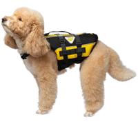 Cressi Gilet de Sauvetage pour Chien avec Laisse et poignée - Robuste - Qualité Depuis 1946 - Taille M