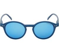 CRESSI Glance Sunglasses Blue/Mirrored Lens Blue - Lunettes de Soleil Polarisées Unisex, parfaites pour la Mer, la Navigation et la Pêche, Monture PC Bleu, Verres TAC Bleu Miroir