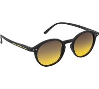 CRESSI Glance Sunglasses, Noir/Verres Jaune Fumé, Unique Unisex
