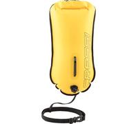 CRESSI Glide Pro Swim Buoy 28L Yellow - Bouée Jaune de Signalisation, Gonflable, Haute Visibilité et Pratique, pour Les Nageurs, Plongeurs et Triathlètes Lors d'Activités en Mer ou en Eaux Libres