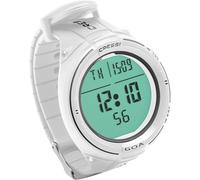 Cressi Goa-Ordinateur de Plongée et Horloge, Blanc/Noir, Taille unique, Adult Unisexe