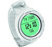 Cressi Goa-Ordinateur de Plongée et Horloge, Blanc/Noir, Taille unique, Adult Unisexe