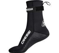 Cressi Guardian Mid High Neoprene Socks 2mm XL - Bottillons Hauteur Moyenne en Néoprène 2mm avec bande Strap, Idéales pour Tous les Amateurs de Sports Nautiques, Noir, XL, Unisex