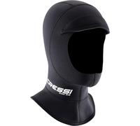 CRESSI Guardian Peaked Hood Unisex 2mm - Cagoule en Néoprène 2mm avec Visière, Conçu pour la Pratique des Sports d'eau de Surface, Noir, Unisex