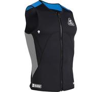 CRESSI Guardian Zipper Vest Gilet en Néoprène avec Fermeture éclair Men's, Noir/Bleu, XL/5