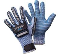 Cressi Hex Grip Gloves Gants de plongée Unisex-Adult, Blue, XXL