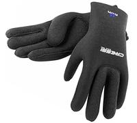 Cressi High Stretch Gloves Black 2.5mm Blue Logo XL
