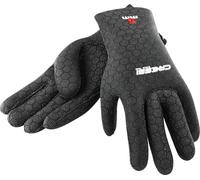 Cressi High Stretch Gloves Gants en néoprène Adulte Unisexe, Noir/Rouge (3.5 mm), S