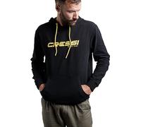 Cressi Sweat Unisexe Hoodie, Noir/Jaune, XXXL Mixte