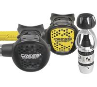 Cressi Xs Compact Ac2 Int Diving Regulator Set Noir,Argenté