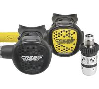 Cressi Xs Compact Ac2 Din Diving Regulator Set Noir,Argenté