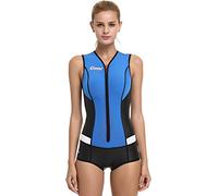Cressi Idra Swimsuit Maillot de Bain Femme, Bleu, XS/1
