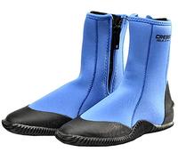 Cressi Isla Boots 3 mm Chaussons de Plongée Mixte Adulte en Neoprene 3mm, Bleu, XL-44/45