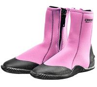 Cressi Isla Boots 3 mm Chaussons de Plongée Mixte Adulte en Neoprene 3mm, Rose, XS-36/37