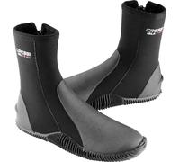 Cressi Bottes de plongée Isla – Néoprène 5 mm, semelles caoutchouc, unisexe – Noir/Gris EU 40-41