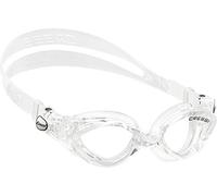 CRESSI King Crab Goggles, Transparent - Lunettes de Natation Junior Parfaites pour la Mer, la Piscine et Snorkeling, Transparent_Lentilles Clair 7/15 Ans