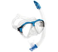 Cressi Sub S.p.A. Matrix & Gamma Combo Set de snorkeling Clear/Blue