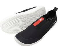 Cressi Kiwi Shoes Black/Red White Sole 44 - Chaussure Unisex idéale pour Les Sports Nautiques et Les Promenades en Milieu Humide, à la Mer et sur la Plage, Noir/Rouge Semelle Blanche, 44