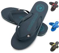 Cressi Leaf Flip Flop, Bleu, 45/46 Tongs Unisexe pour la Plage et la Piscine Unisex-Adult