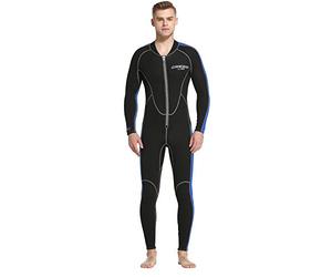 Cressi Lido Man MONOPIECE Wetsuit Black/Blue 2mm XXL/6