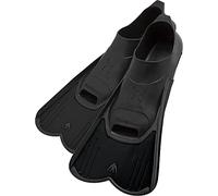 Cressi Light Palmes Courtes Ultra-légères et puissantes pour la Natation Unisex-Adult, Noir, 39/40