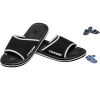 Cressi Lipari Sandales de Mer et de Plage Mixte Adulte, Noir, 40