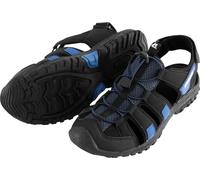 CRESSI Luca Sandals Black/Blue 41 - Sandale de Trekking Unisex Confortable Idéal pour les Aventures en Plein Air, Particulièrement Adapté à la Randonnée en Milieu Aquatique, Noir/Bleu, 41