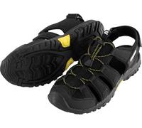 CRESSI Luca Sandals Black/Yellow 44 - Sandale de Trekking Unisex Confortable Idéal pour Les Aventures en Plein Air, Particulièrement Adapté à la Randonnée en Milieu Aquatique, Noir/Jaune, 44