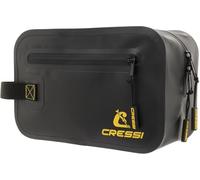CRESSI Lyos Dry Pouch Black-Sac Multifonction Imperméable en PVC Tarpulin Noir, Conçu pour le Transport et la Protection d'Objets et Accessoires Divers contre l'Eau, le Sable, la Poussière et Humidité