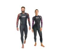 Cressi Kuwae Back Zip 2-3-4 Mm Woman Diving Wetsuit Noir S Femme