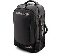 Cressi Malpelo Premium Backpack - Sac à Dos Sportif, Léger et Compact de Haute Qualité, Noir, 40 L, Unisexe Adulte
