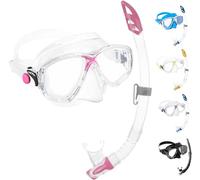 Cressi Marea - Masque ou Ensemble Combiné Masque + Tuba Mexico pour la Plongée et Snorkelling, Taille Unique, Unisexe Adulte