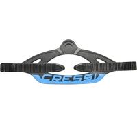 CRESSI Mask Strap Professional Serie Group C Sangle Originales pour Les Masques de plongée et d'apnée Unisex-Adult, C_Noir/Bleu, Taille Unique