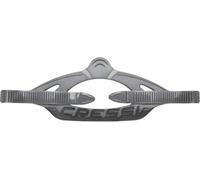 CRESSI Mask Strap Professional Serie Group C Sangle Originales pour Les Masques de plongée et d'apnée Unisex-Adult, C_Gris/Noir, Taille Unique