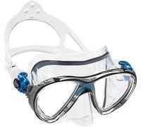 Cressi - Masque de plongée Sous Marine pour Adulte - Big Eyes Evolution - Bleu (Transparent/Bleu) - Taille Unique