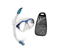 Cressi matrix and gamma kit masque tuba bleu