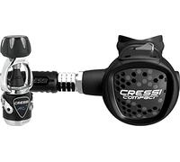 Cressi Régulateur de plongée XS Compact MC9 INT Noir Argenté