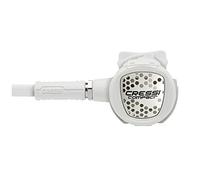 Cressi Xs Compact Mc9 Din 300 Diving Regulator Set Blanc