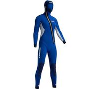 Cressi Medas Lady Complete Wetsuit 5 Mm Combinaison composée de Pantalon/Corsage Fermeture éclair et Veste zippée Diagonale avec Capuche Femme