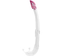 Cressi Mexico Snorkel pour la plongée/apnée/Snorkeling Mixte Adulte, Transparent/Rose, Unique