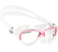 Cressi Mini Cobra - Premium Lunettes Piscine/Natation pour Enfant - 7/15 Ans-Cobra Kid - Transparent/Rose