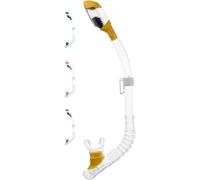 Cressi Minidry Snorkel Tubas pour Enfant Jeunesse Unisexe, Transparent/Jaune, Taille Unique