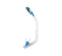 Cressi Dry Junior Diving Snorkel Clair,Bleu