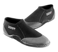 Cressi Minorca Shorty Boots 3mm - Chaussures Courtes Double Doublure Néoprène 3mm pour Plongée et Activités Aquatiques, Noir/Sole Noir, XL - 44/45, Unisexe Adulte