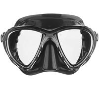 Cressi Mixte Masque de plongée et de plongée avec tuba, Negro/LentsHD, Taille unique
