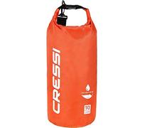 Cressi Mixte Premium Sac Technique Ultraléger 100 Pour cent Étanche Imperméable - Flottant Haute Qualité, Orange (Orange/Tek Bag), 10 L