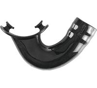 CRESSI Mouthpiece Embout buccal Original Replacement Part for Snorkel Tubes Unisex-Adult, Noir, Taille Unique