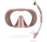 CRESSI Musa & Scilla Masque Frameless ou Set combiné Masque Frameless + Tuba Scilla pour la plongée et Le Snorkeling, Faible Volume Interne et Large Champ de Vision
